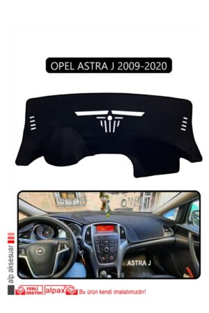 Opel Astra J (2009-2020) Torpido Koruma Halısı - Siyah Kenar