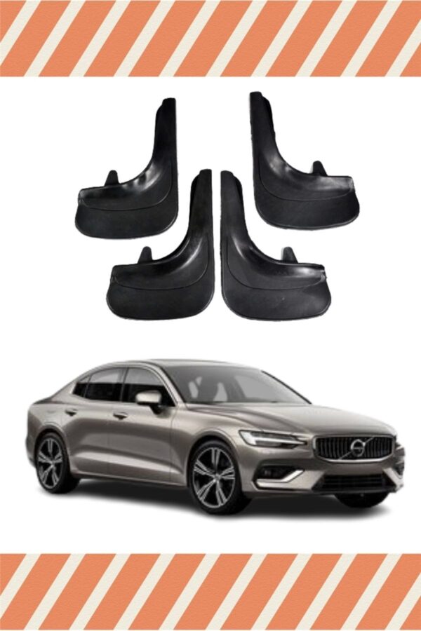 Volvo S60 uyumlu 4’lü tozluk çamurluk paçalık kaliteli