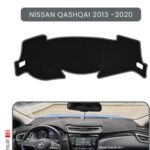 Nissan Qashqai 2013-2020 Torpido Koruma Halısı - Gri Kenar