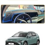 Hyundai Bayon 2021+ Torpido Koruma Halısı - Bej Kenar