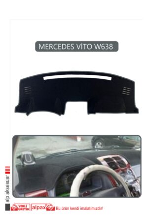 Mercedes Vito W638 Torpido Koruma Halısı - Gri Kenar
