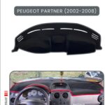 Peugeot Partner (2002-2008) Torpido Koruma Halısı - Gri Kenar