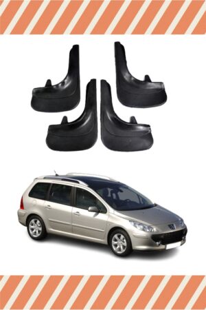 Peugeot 307 Stw tüm kasalar 4’lü tozluk çamurluk paçalık koruyucu