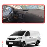 Peugeot Expert Traveller 2018+ Torpido Koruma Halısı - Kırmızı Kenar