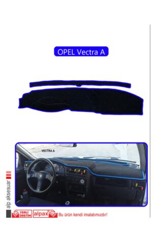 Opel Vectra A Torpido Koruma Halısı - Mavi Kenar