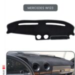 Mercedes W123 Torpido Koruma Halısı - Gri Kenar