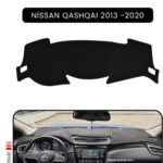 Nissan Qashqaı 2013 -2020 Torpido Koruma Halısı - Siyah Kenar