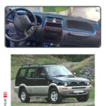 Nissan Terrano 2 Torpido Koruma Halısı - Gri Kenar
