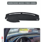 Mercedes W202 1993-2000 Torpido Koruma Halısı - Gri Kenar
