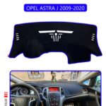 Opel Astra J (2009-2020) Torpido Koruma Halısı - Mavi Kenar