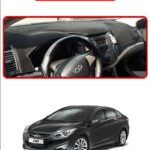 Hyundai İ40 2011+ (İ30 ) Torpido Koruma Halısı - Kırmızı Kenar