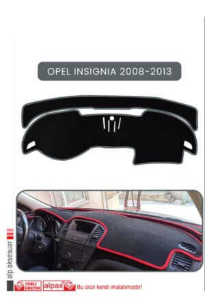 Opel Insignia (2008-2013) Torpido Koruma Halısı - Gri Kenar