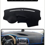Hyundai İ20 2008-2014 Torpido Koruma Halısı - Siyah Kenar