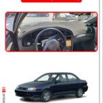 Kia Sephia 1998-2004 Torpido Koruma Halısı - Kırmızı Kenar