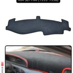 Kia Sephia 1995-1998 Torpido Koruma Halısı - Siyah Kenar