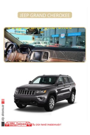Jeep Grand Cherokee Torpido Koruma Halısı - Bej Kenar