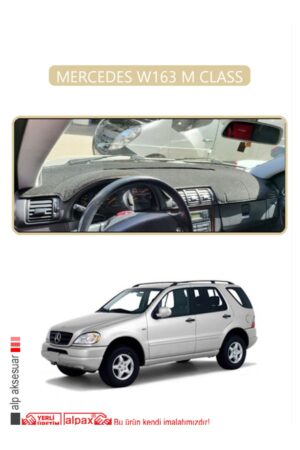 Mercedes W163 M Class Torpido Koruma Halısı - Bej Kenar