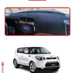 Kia Soul Torpido Koruma Halısı - Kırmızı Kenar