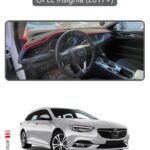 Opel Insignia (2017 + ) Torpido Koruma Halısı - Gri Kenar