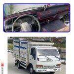 Isuzu Nkr Wide 1997-2005 Torpido Koruma Halısı - Mavi Kenar