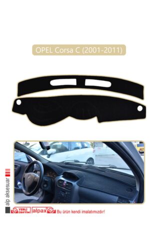 Opel Corsa C (2001-2011) Torpido Koruma Halısı - Bej Kenar