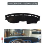 Mercedes W211 2002-2009 Torpido Koruma Halısı - Gri Kenar
