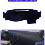 Opel Zafira (1999-2003) Torpido Koruma Halısı - Mavi Kenar