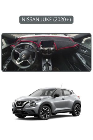 Nissan Juke 2020+ Torpido Koruma Halısı - Gri Kenar