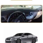 Hyundai Genesis Torpido Koruma Halısı - Bej Kenar