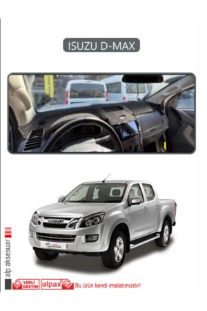 Isuzu D-Max Torpido Koruma Halısı - Gri Kenar