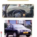 Kia Shuma 1995-2003 Torpido Koruma Halısı - Bej Kenar