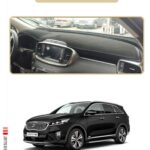 Kia Sorento 2018+ Torpido Koruma Halısı - Bej Kenar