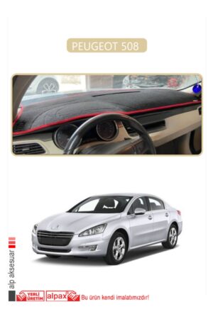 Peugeot 508 Torpido Koruma Halısı - Bej Kenar