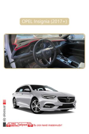 Opel Insignia (2017 + ) Torpido Koruma Halısı - Bej Kenar