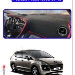 Peugeot 3008 (2008-2016) Torpido Koruma Halısı - Mavi Kenar