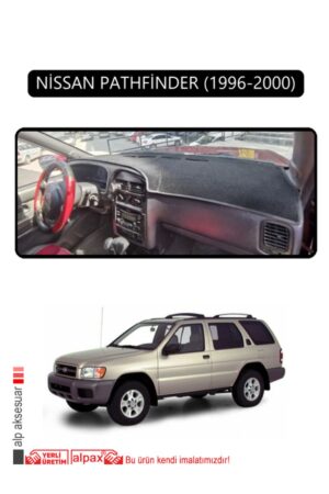 Nissan Pathfinder 1996-2000 Torpido Koruma Halısı - Siyah Kenar