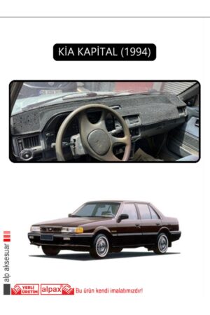 Kia Kapital 1994 Torpido Koruma Halısı - Siyah Kenar