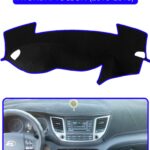 Hyundai Tucson 2016-2018 Torpido Koruma Halısı - Mavi Kenar