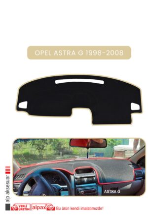 Opel Astra G 1998-2008 Torpido Koruma Halısı - Bej Kenar