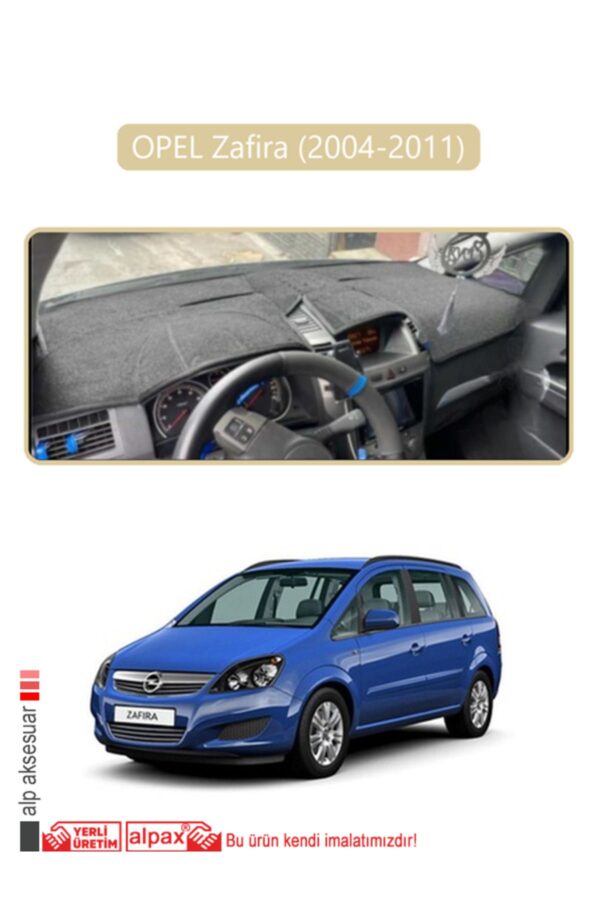 Opel Zafira (2004-2011) Torpido Koruma Halısı - Bej Kenar