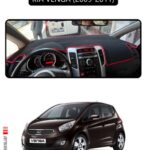 Kia Venga 2009-2011 Torpido Koruma Halısı - Siyah Kenar