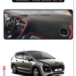 Peugeot 3008 (2008-2016) Torpido Koruma Halısı - Siyah Kenar