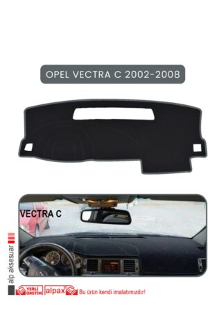 Opel Vectra C 2002-2008 Torpido Koruma Halısı - Gri Kenar