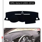 Opel Astra H (2003-2014) Torpido Koruma Halısı - Siyah Kenar