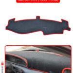 Kia Sephia 1995-1998 Torpido Koruma Halısı - Kırmızı Kenar