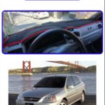 Kia Rio 2000-2005 Torpido Koruma Halısı - Mavi Kenar
