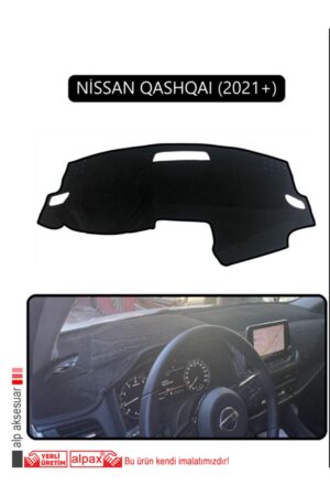 Nissan Qashqaı 2021 + Torpido Koruma Halısı - Siyah Kenar