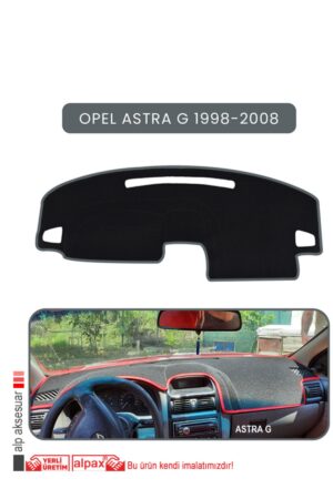 Opel Astra G 1998-2008 Torpido Koruma Halısı - Gri Kenar