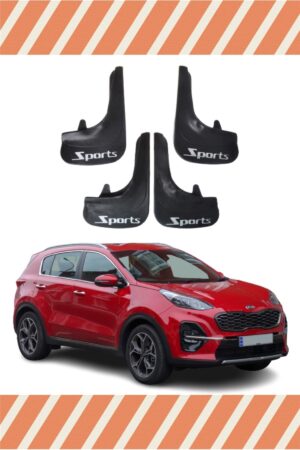 Kia Sportage Sports yazılı 4’lü tozluk çamurluk paçalık kaliteli ürün