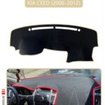 Kia Ceed 2006-2012 Torpido Koruma Halısı - Bej Kenar